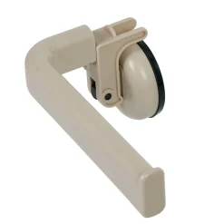 Porte papier toilette à ventouse gris