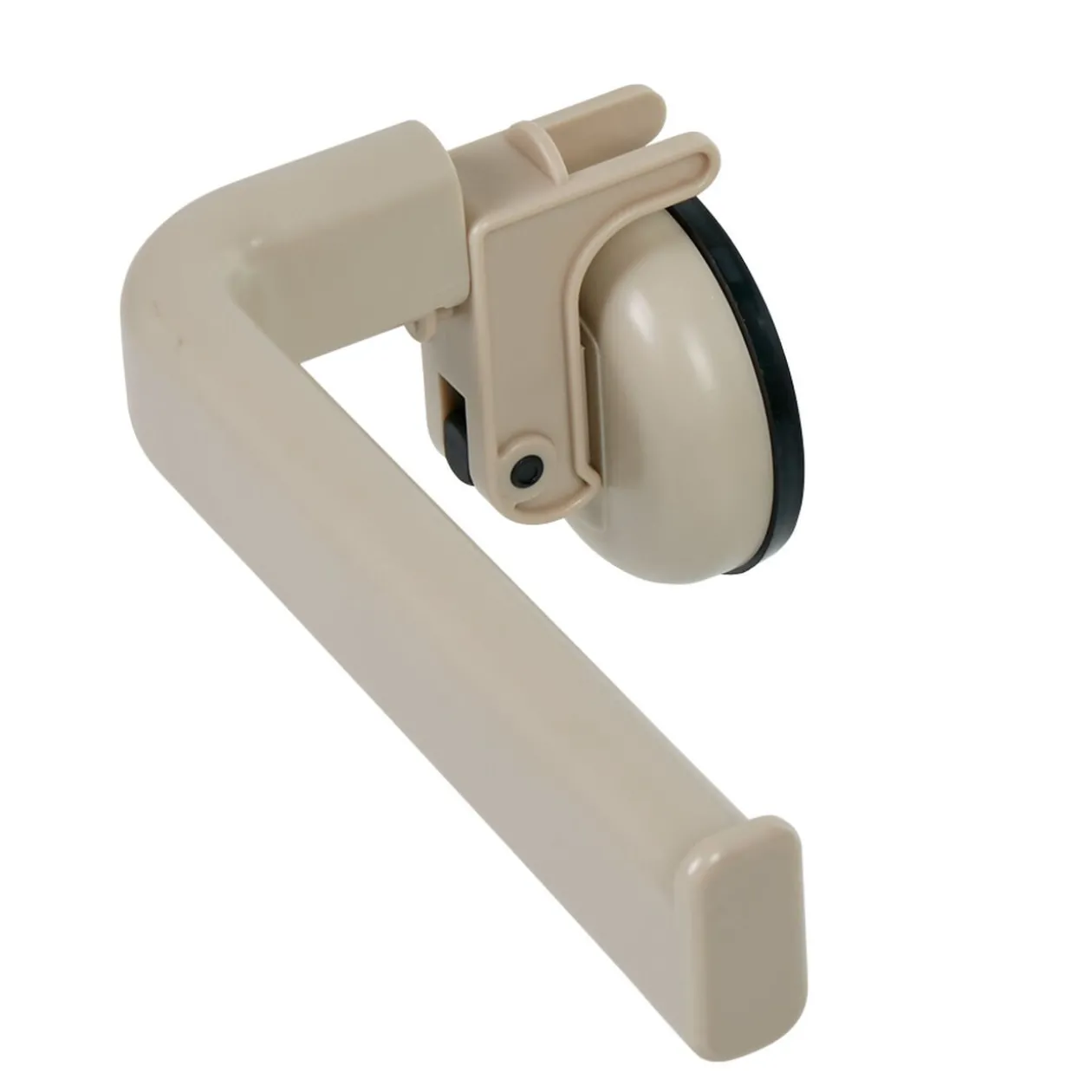 Porte papier toilette à ventouse gris