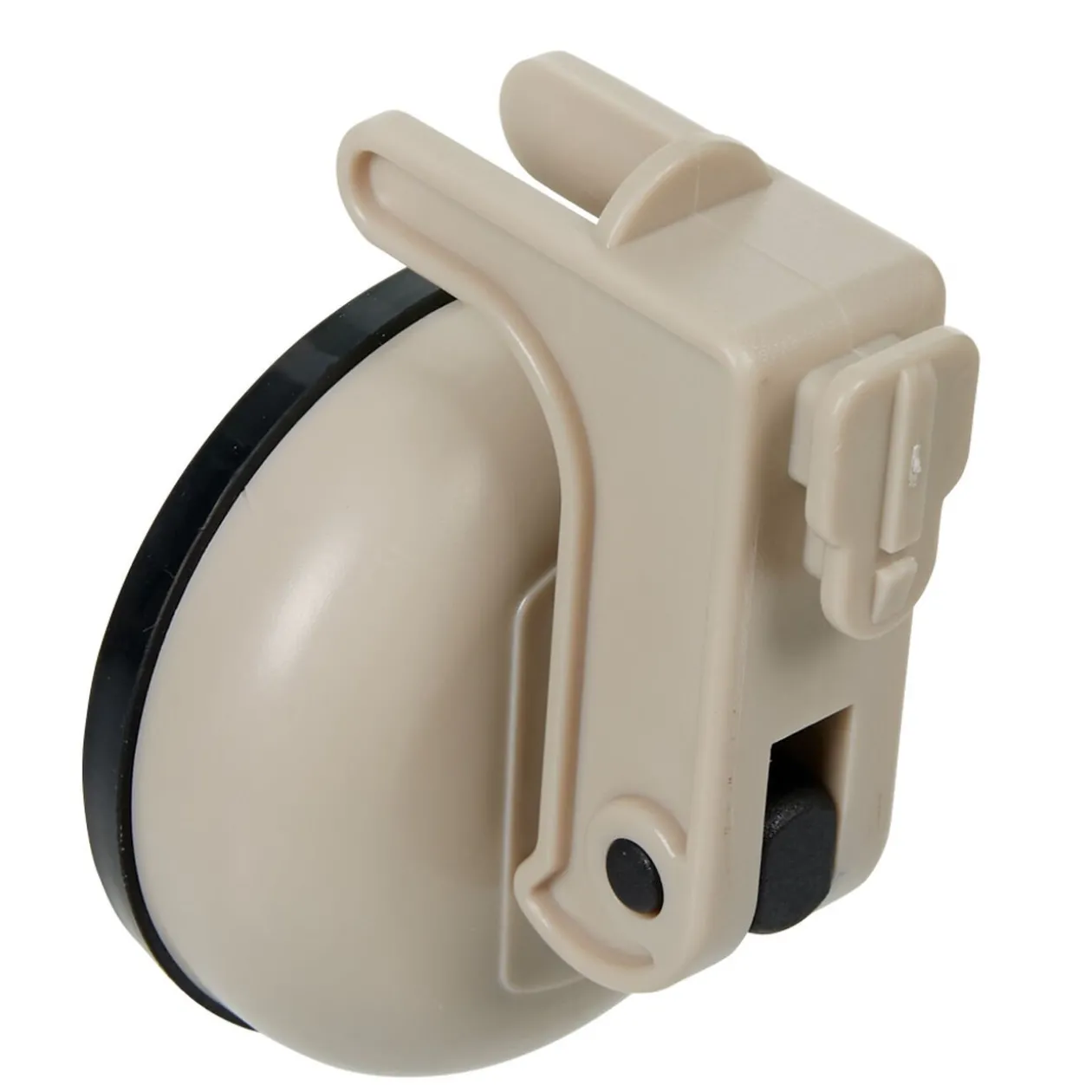 Porte papier toilette à ventouse gris