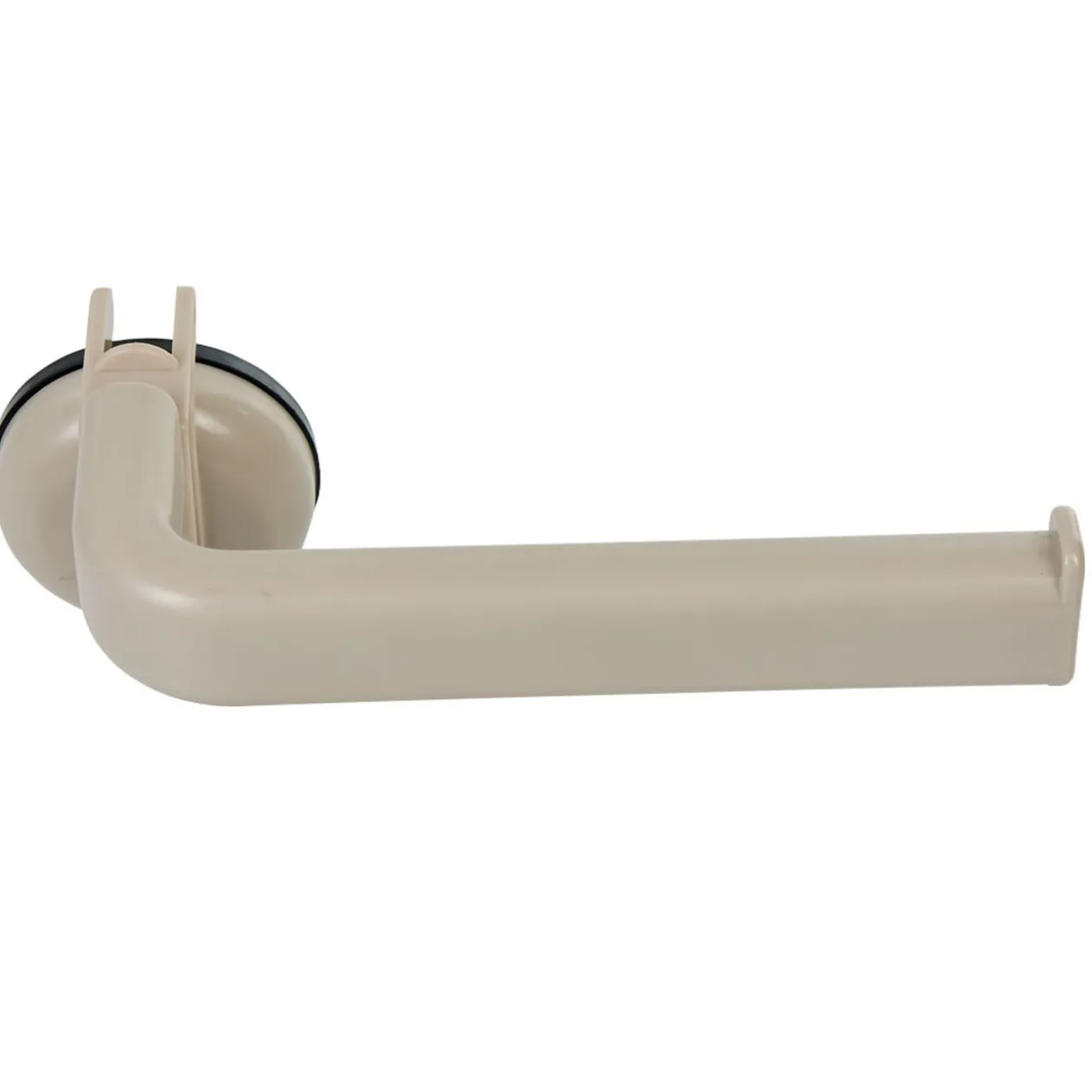 Porte papier toilette à ventouse gris