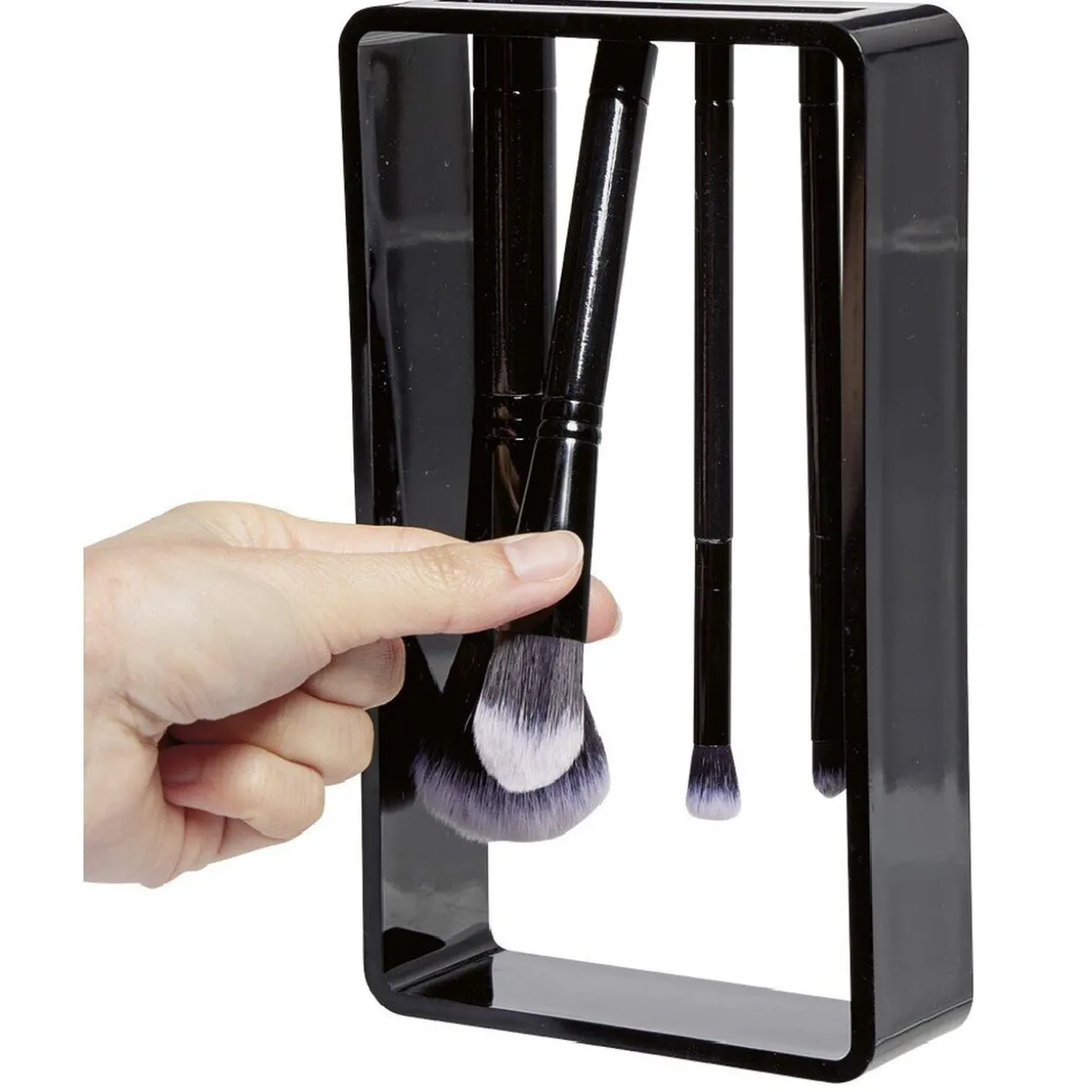 PORTE PINCEAU COSMÉTIQUE MAGNÉTIQUE NOIR