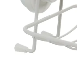 Porte savon blanc à ventouse blanc