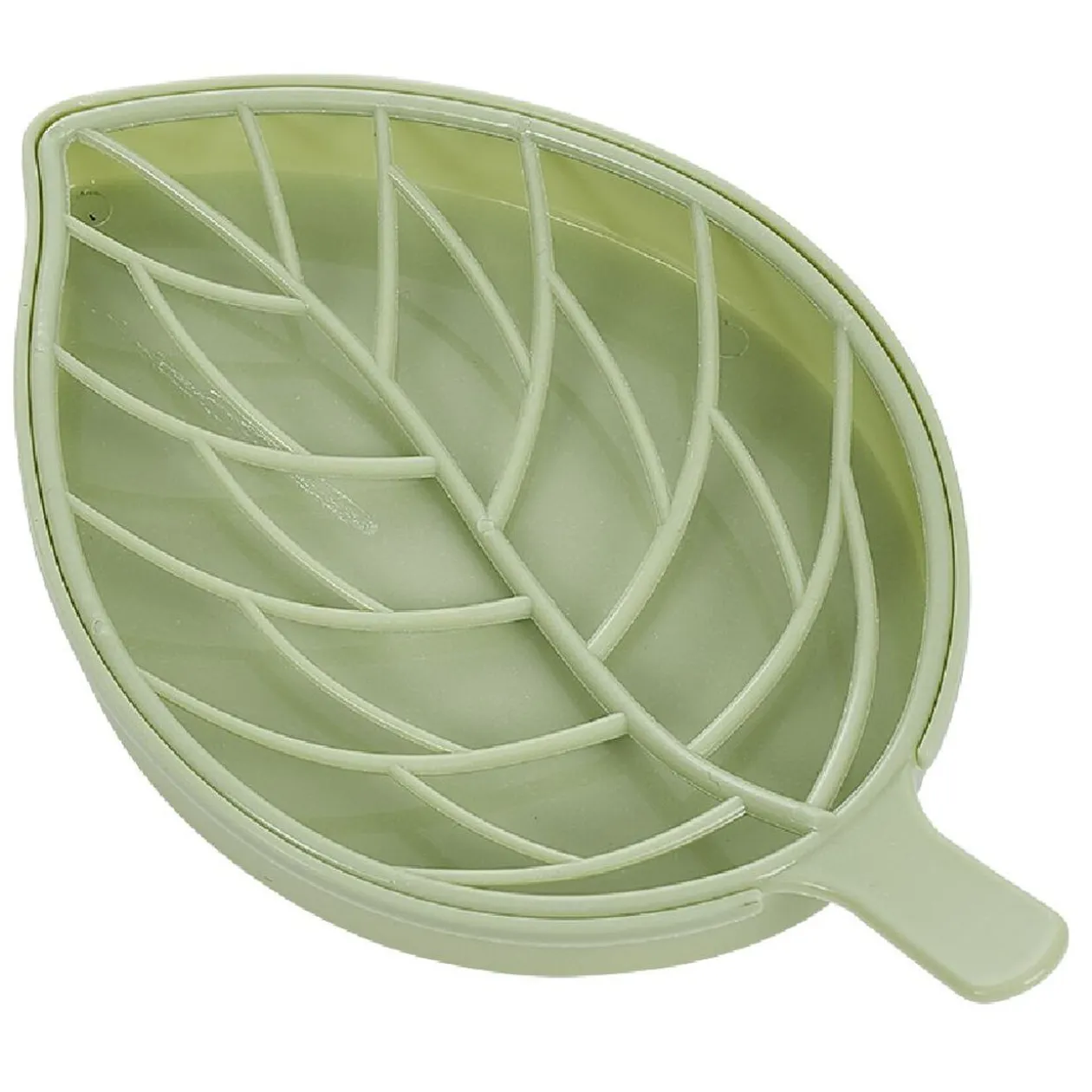 Porte savon design feuille