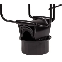 Porte savon filaire noir