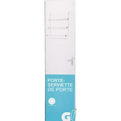 Porte serviette métal chromé