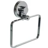 Porte serviettes carré à ventouse inox