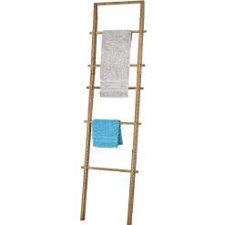 Porte serviettes échelle bambou