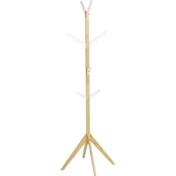 Porte-manteau en bambou 8 accroches