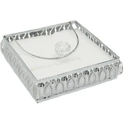 Porte-serviette papier en métal