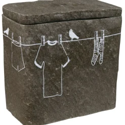 Pot à coton chocolat