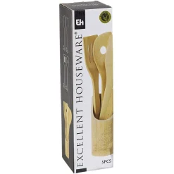 Pot avec ustensiles en bambou