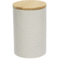 Pot de conservation design carreau de ciment et point relief x2