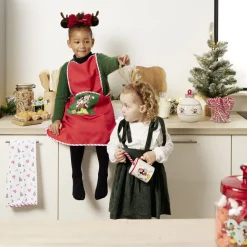 Pot en verre Disney Mickey Merry Kissmas avec couvercle Ø16xH20cm