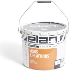 Pot peinture Elan murs et plafonds blanc mat 10L