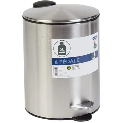 Poubelle à pédale 5L