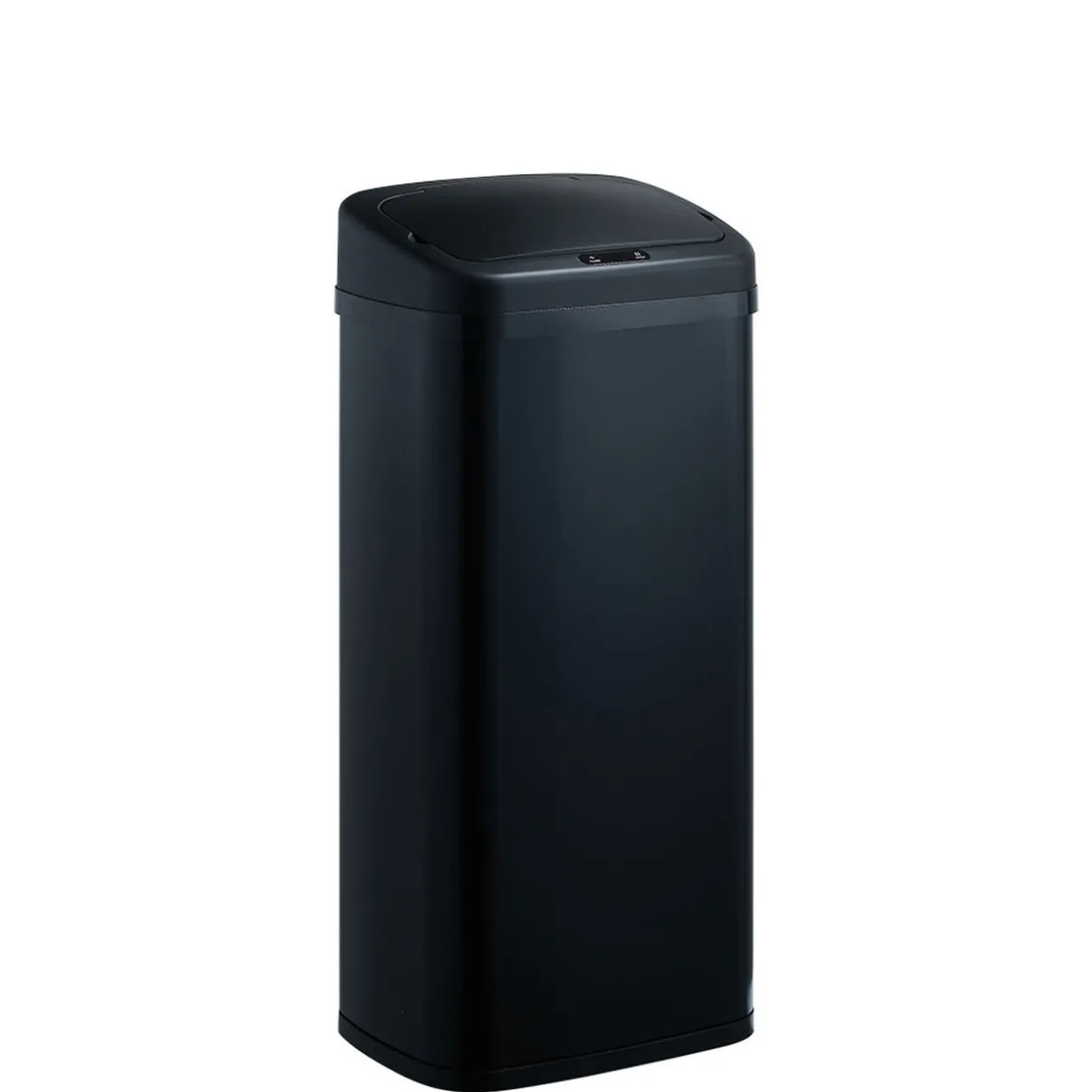 Poubelle automatique noir mat 40 L