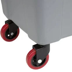 Poubelle de garage 70L sur 4 roulettes