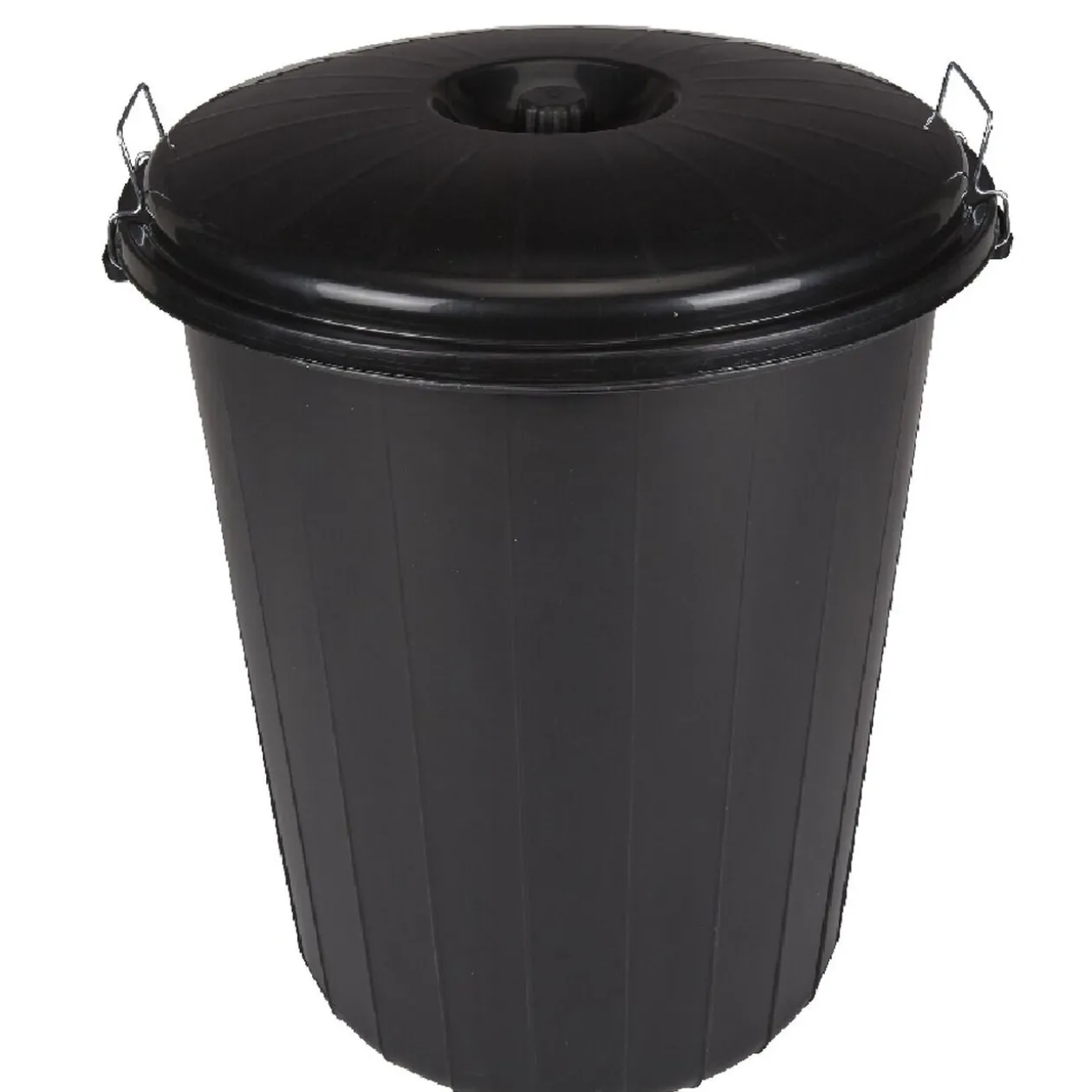 Poubelle de jardin noir 70 L