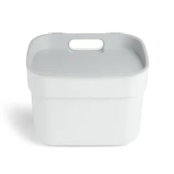 Poubelle de tri blanche 5L
