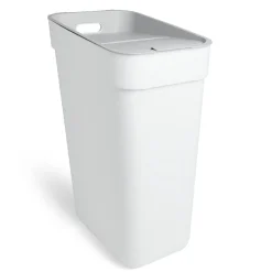 Poubelle de tri blanche 30L