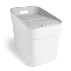 Poubelle de tri blanche 20L