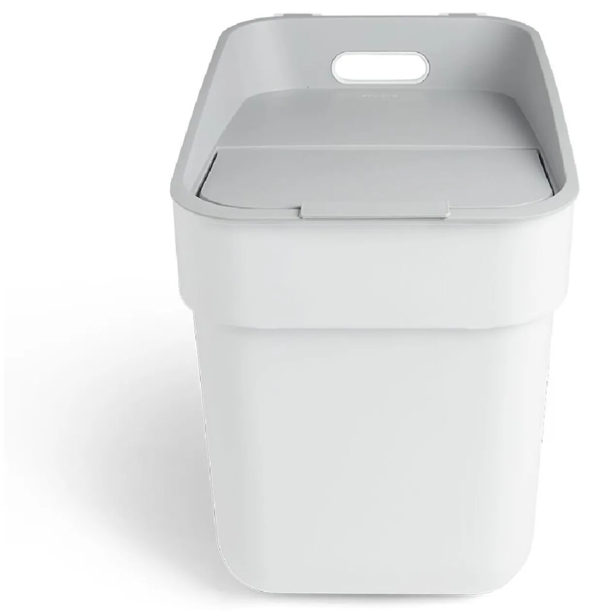 Poubelle de tri blanche 20L