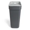 Poubelle de tri grise 30L