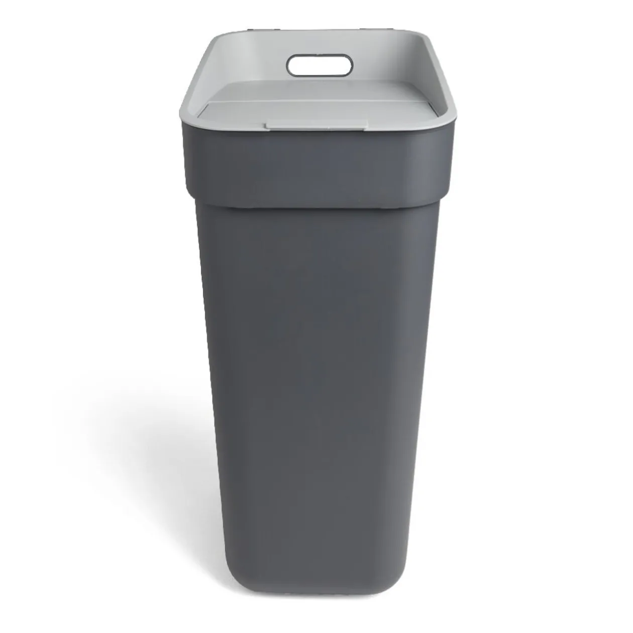 Poubelle de tri grise 30L