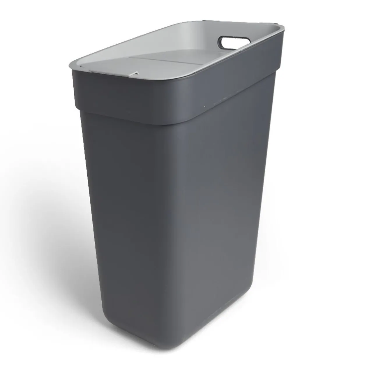Poubelle de tri grise 30L