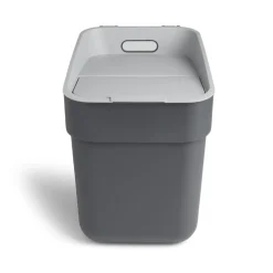 Poubelle de tri grise 20L