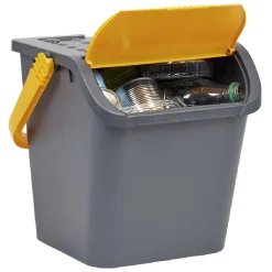 Poubelle Ecoplast 35 L jaune