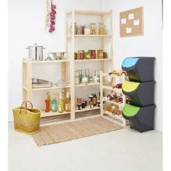 Poubelle empilable colorée petit modèle 20 L