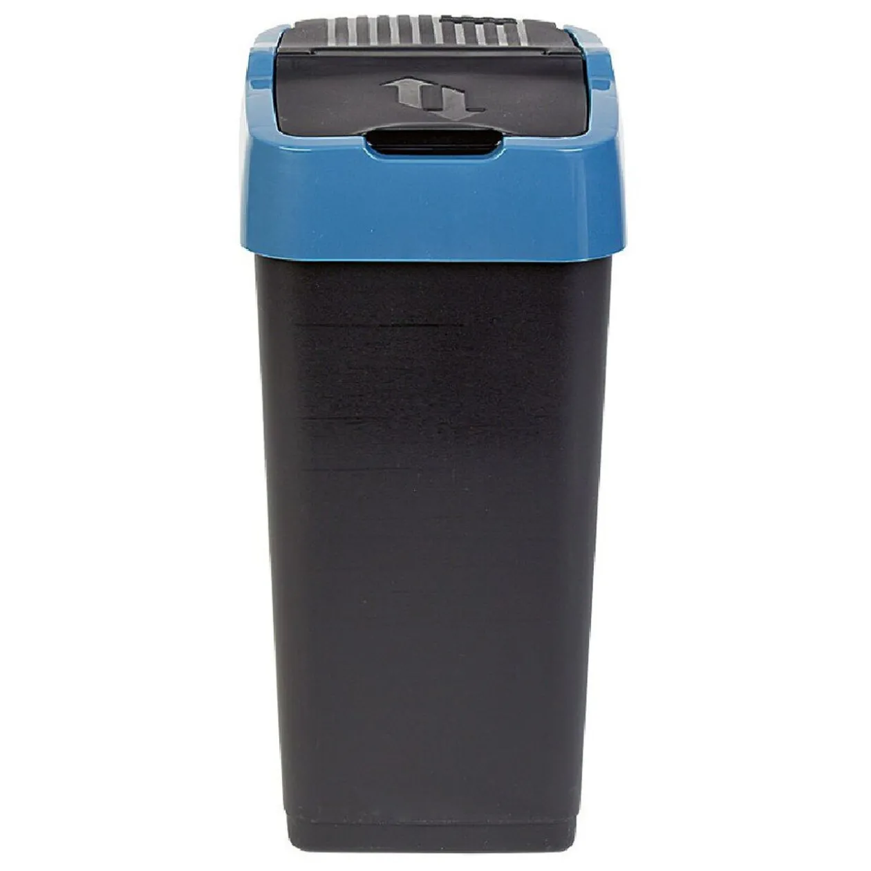 Poubelle 18L à couvercle basculant push up H43 cm