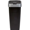 Poubelle 60L à couvercle basculant push up H67 cm