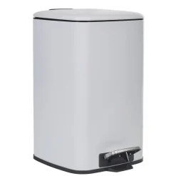 Poubelle pédale blanche 20 L