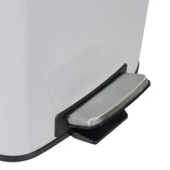 Poubelle pédale blanche 30 L
