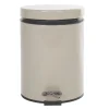 Poubelle ronde beige 5 L