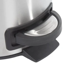 Poubelle ronde 3L à pédale métal gris noir