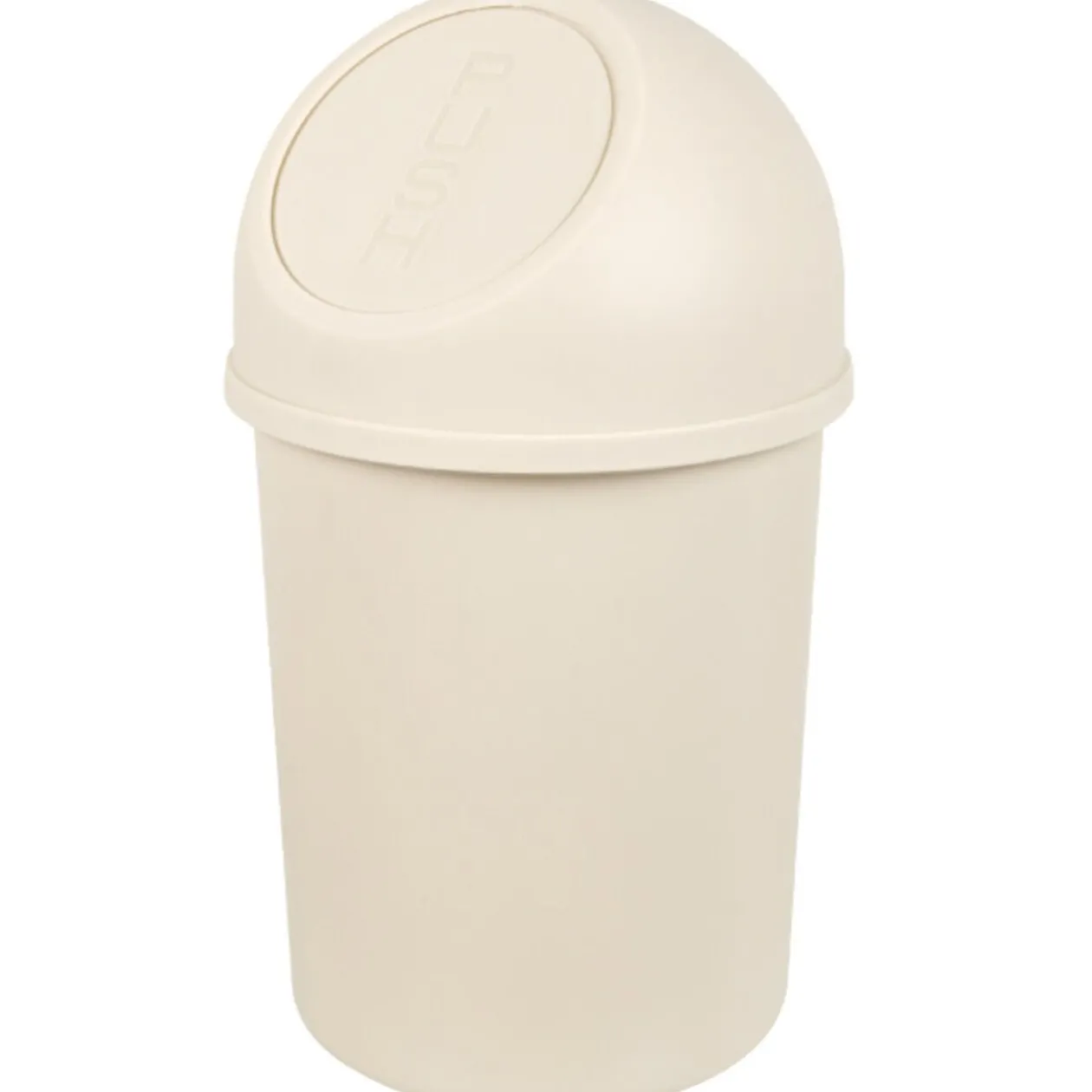 Poubelle salle de bain 5 L crème