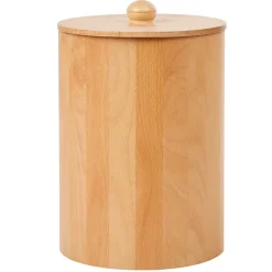 Poubelle salle de bain bambou