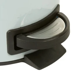 Poubelle salle de bain bleu clair 3 L