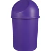 Poubelle salle de bain push 5 L