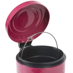 Poubelle salle de bain violette 3 L