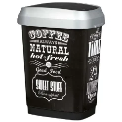 Poubelle Swing Coffee Time 25 L