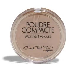 Poudrier rond sans miroir 4 teintes