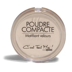 Poudrier rond sans miroir 4 teintes