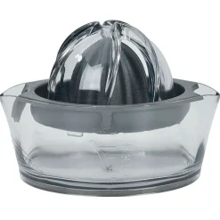 Presse agrumes avec réservoir transparent vert