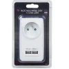 Prise chargeur 1x 230V et 2 ports USB