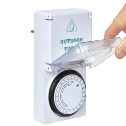 Programmateur journalier d'extérieur 24 H étanche