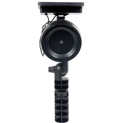 Projecteur led solaire laser fixe motif pois rouge